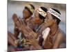 Kung Women Sing and Clap their Hands, They are San Hunter-Gatherers, Often Referred to as Bushmen-Nigel Pavitt-Mounted Photographic Print