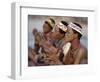 Kung Women Sing and Clap their Hands, They are San Hunter-Gatherers, Often Referred to as Bushmen-Nigel Pavitt-Framed Photographic Print