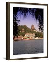 Kunming Hu Lake, Summer Palace Park, Summer Palace, Beijing, China, Asia-Gavin Hellier-Framed Photographic Print