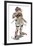 Kunoichi-HR-FM-Framed Art Print