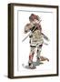 Kunoichi-HR-FM-Framed Art Print