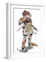 Kunoichi-HR-FM-Framed Art Print