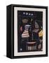 Kunstlicher Hof-Paul Klee-Framed Stretched Canvas