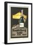 Kupferberg Champagne Ad-null-Framed Art Print