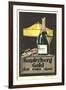 Kupferberg Champagne Ad-null-Framed Art Print