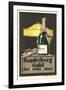 Kupferberg Champagne Ad-null-Framed Art Print