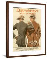 Kuppenheimer, Magazine Advertisement, USA, 1910-null-Framed Giclee Print