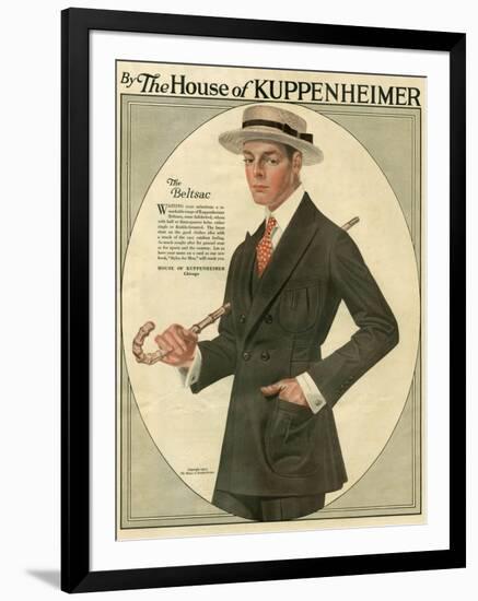 Kuppenheimer, Magazine Advertisement, USA, 1910-null-Framed Giclee Print