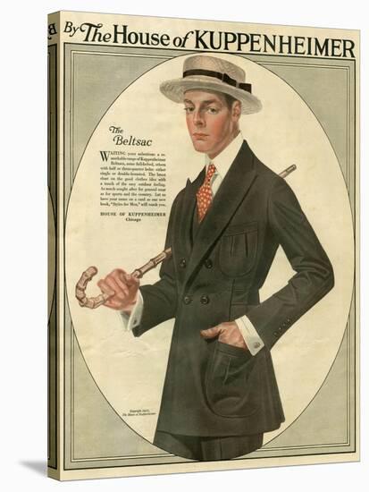 Kuppenheimer, Magazine Advertisement, USA, 1910-null-Stretched Canvas