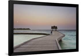 Kuramathi Island, Rasdhoo atoll, Ari atoll, Maldives, Indian Ocean, Asia-Nigel Hicks-Framed Photographic Print