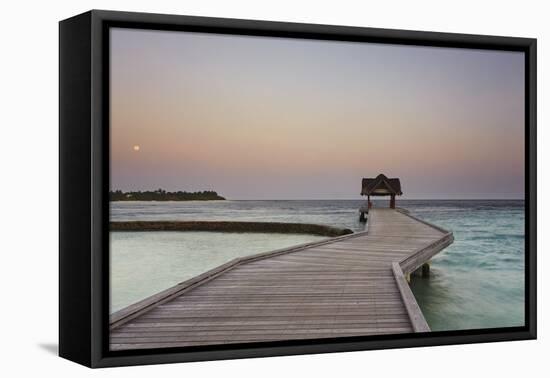 Kuramathi Island, Rasdhoo atoll, Ari atoll, Maldives, Indian Ocean, Asia-Nigel Hicks-Framed Stretched Canvas