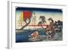 Kuraudo-No Sakon, 1843-1847-Utagawa Hiroshige-Framed Giclee Print