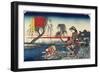 Kuraudo-No Sakon, 1843-1847-Utagawa Hiroshige-Framed Giclee Print