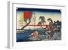 Kuraudo-No Sakon, 1843-1847-Utagawa Hiroshige-Framed Giclee Print