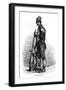 Kurdish Hunter, 19th Century-null-Framed Giclee Print