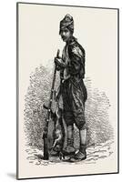 Kurdish Hunter. Kurdistan Refers to Parts of Eastern Turkey (Turkish Kurdistan)-null-Mounted Giclee Print