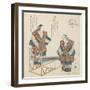 Kureha Village, C. 1832-Toyota Hokkei-Framed Giclee Print