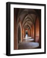 Kuressaare Castle and Arches, Saaremaa Island, Estonia-Walter Bibikow-Framed Photographic Print