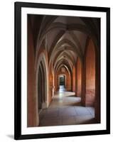 Kuressaare Castle and Arches, Saaremaa Island, Estonia-Walter Bibikow-Framed Photographic Print