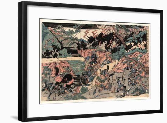 Kurikaradani Og[K]Assen Zu-Kubo Shunman-Framed Giclee Print
