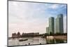 Kursk Building along Ishim River, Astana, Kazakhstan-Keren Su-Mounted Photographic Print