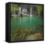 Kursunlu Waterfall, Antalya, Turkey-Rainer Mirau-Framed Stretched Canvas