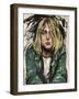 Kurt Cobain, C.2020 (Acrylic on Canvas)-Blake Munch-Framed Giclee Print