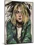 Kurt Cobain, C.2020 (Acrylic on Canvas)-Blake Munch-Mounted Giclee Print