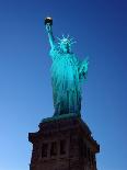 Statue of Liberty, Sunset, NYC-Kurt Freundlinger-Premium Photographic Print