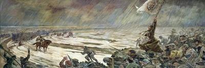 The Battle of Hemmingstedt, 20th Century-Kurt Michael Voutta-Stretched Canvas