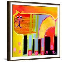 Kurt the Cat-Susse Volander-Framed Premium Giclee Print