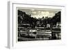 Kurtort Rathen, Dampfschiff Leipzig, Rosengarten-null-Framed Giclee Print