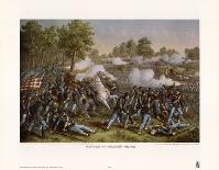 Battle of Cedar Creek-Kurz & Allison-Art Print