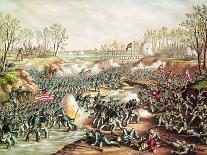 The Battle of Shiloh, 1862-Kurz And Allison-Stretched Canvas