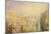 Kussnacht, Lake of Lucerne, Switzerland, 1843-J. M. W. Turner-Mounted Giclee Print