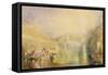 Kussnacht, Lake of Lucerne, Switzerland, 1843-J. M. W. Turner-Framed Stretched Canvas