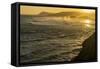 Kuta Lombok, Scenery at Aan Beach, Sundown-Christoph Mohr-Framed Stretched Canvas