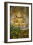 Kuthodaw Pagoda in Mandalay, Myanmar.-Michele Niles-Framed Photographic Print