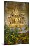 Kuthodaw Pagoda in Mandalay, Myanmar.-Michele Niles-Mounted Photographic Print