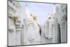 Kuthodaw Pagoda - Stupas Housing the World's Largest Book, Mandalay, Myanmar (Burma)-Alex Robinson-Mounted Photographic Print