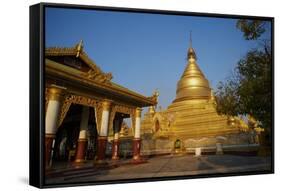 Kuthodaw Temple and Monastery, Mandalay, Myanmar (Burma), Asia-Tuul-Framed Stretched Canvas