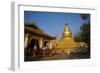 Kuthodaw Temple and Monastery, Mandalay, Myanmar (Burma), Asia-Tuul-Framed Photographic Print