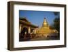 Kuthodaw Temple and Monastery, Mandalay, Myanmar (Burma), Asia-Tuul-Framed Photographic Print