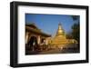 Kuthodaw Temple and Monastery, Mandalay, Myanmar (Burma), Asia-Tuul-Framed Photographic Print