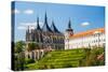 Kutna Hora, Czech Republic. Church of Saint Barbara.-Marcin Lukaszewicz-Stretched Canvas