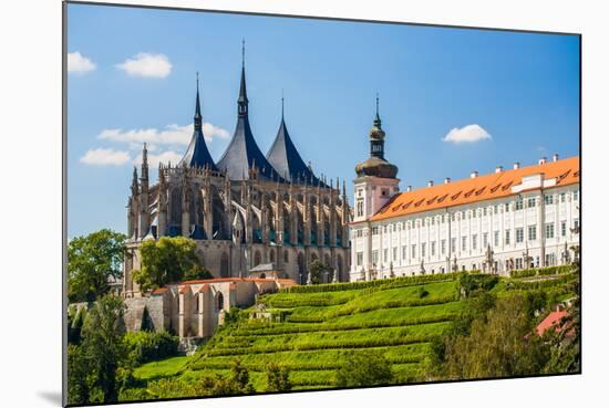 Kutna Hora, Czech Republic. Church of Saint Barbara.-Marcin Lukaszewicz-Mounted Photographic Print