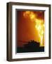 Kuwait Burning Oil Well-Roberto Borea-Framed Photographic Print