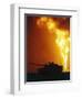Kuwait Burning Oil Well-Roberto Borea-Framed Photographic Print