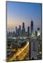 Kuwait, Kuwait City, Elevated View of the Modern City Skyline and Central Business District-Gavin Hellier-Mounted Photographic Print
