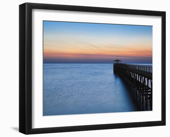 Kuwait, Kuwait City, Pier on Arabian Gulf Street-Jane Sweeney-Framed Photographic Print